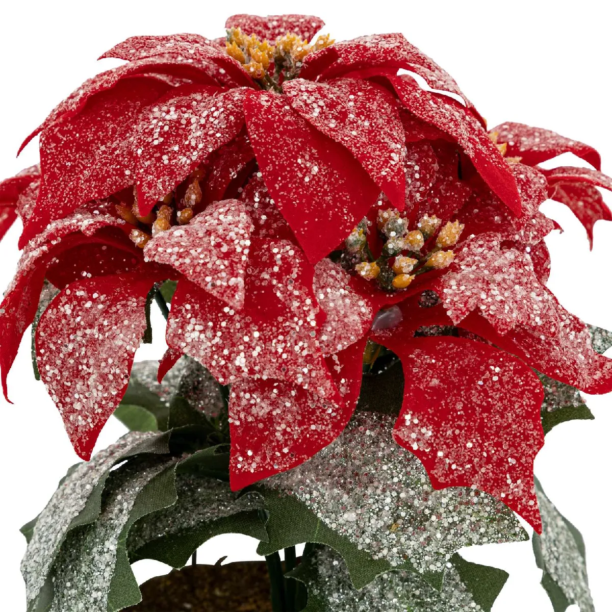 Atmosphera, Createur D'Interieur ATMOSPHERA Poinsettia artificiel Pot 22cm