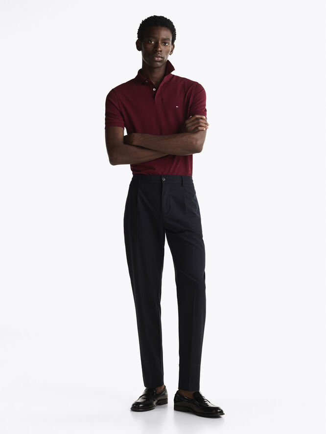Tommy Hilfiger 1985 REGULAR POLO Deep rouge