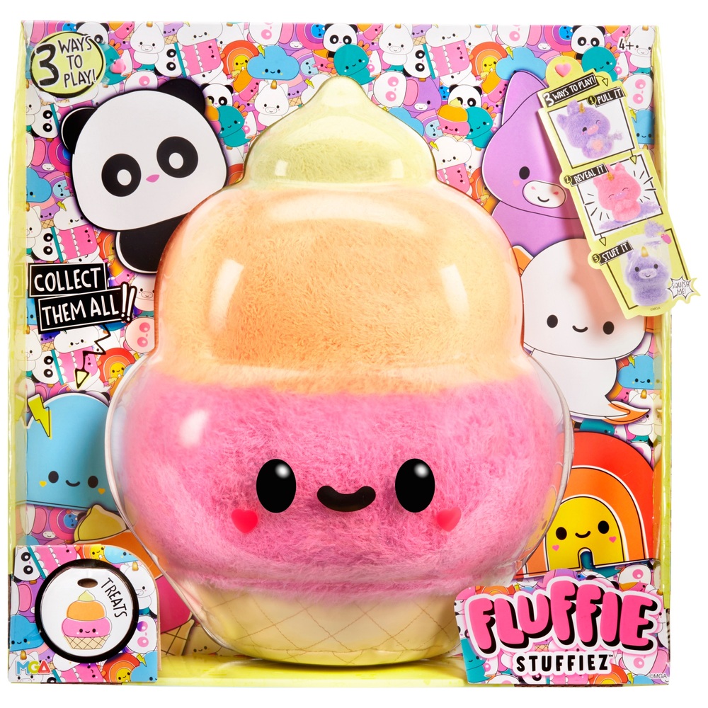 Fluffie Stuffiez Großes Plüsch-Eiscreme