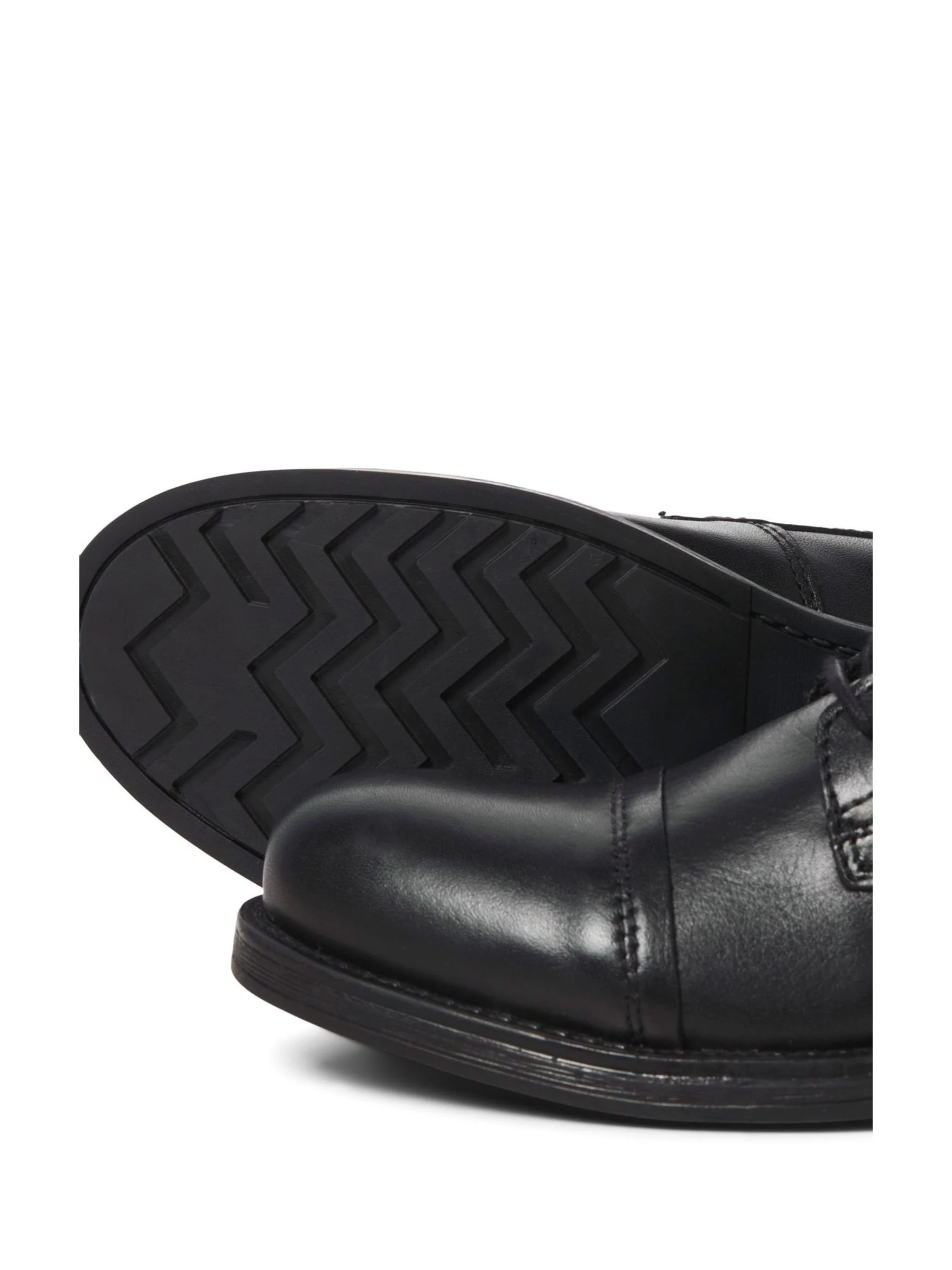 Zwart - JACK & JONES leren laarzen