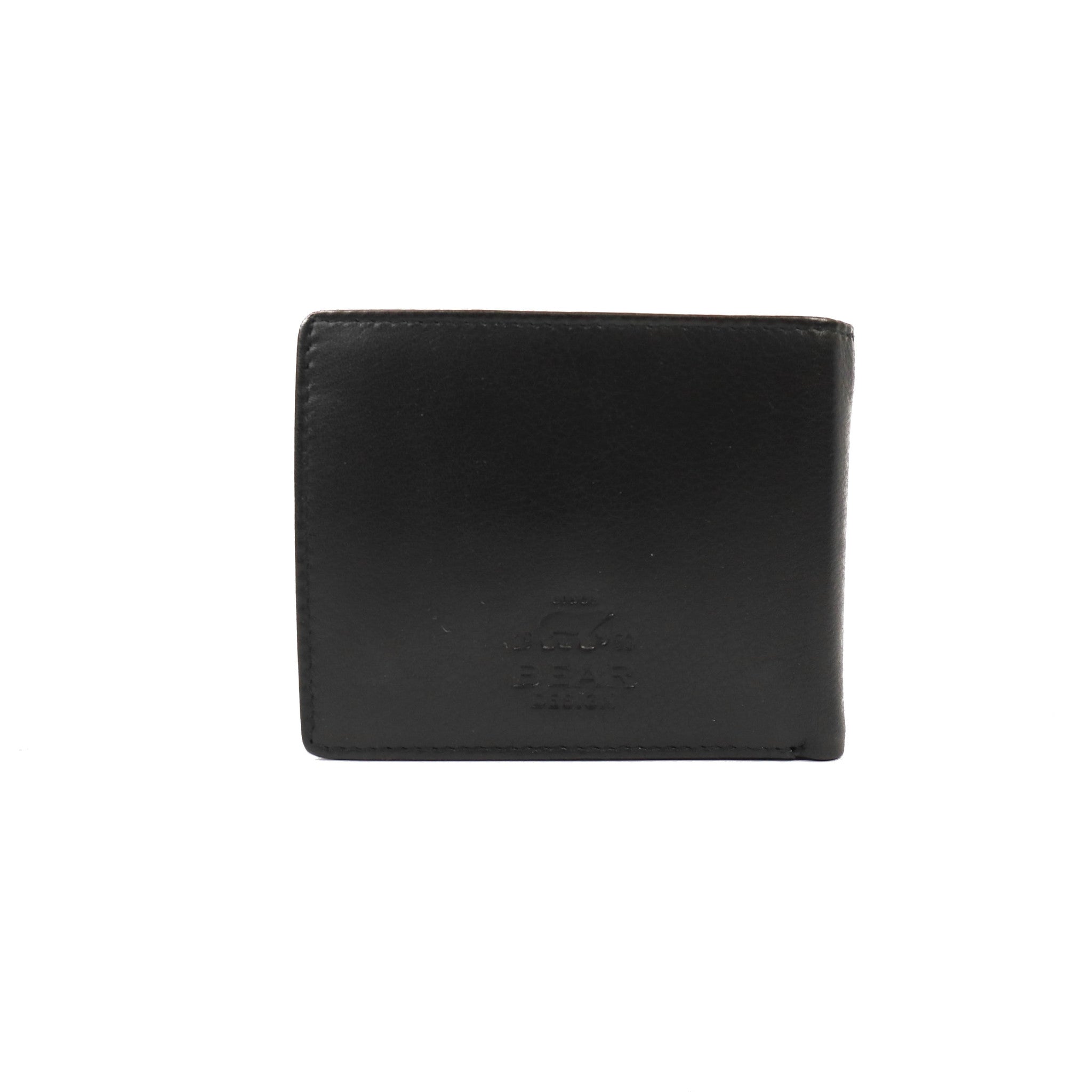 Billfold 'Lucas' zwart basic Zwart (FR)
