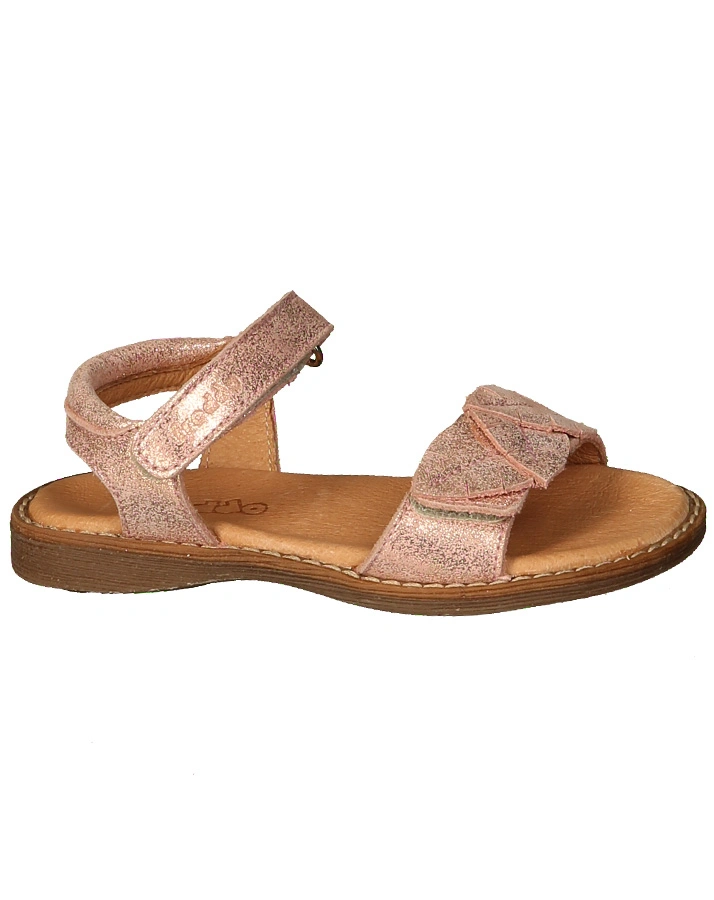 Sandalen LORE LEAVES in rosa metallic