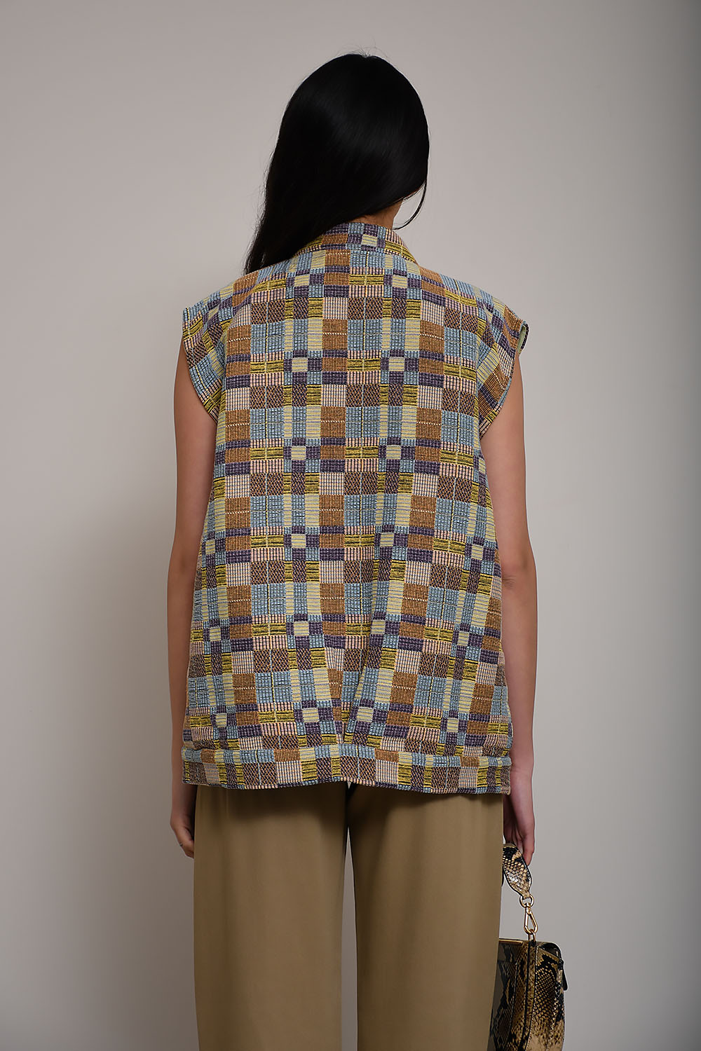 Dipple sleeveless jacket