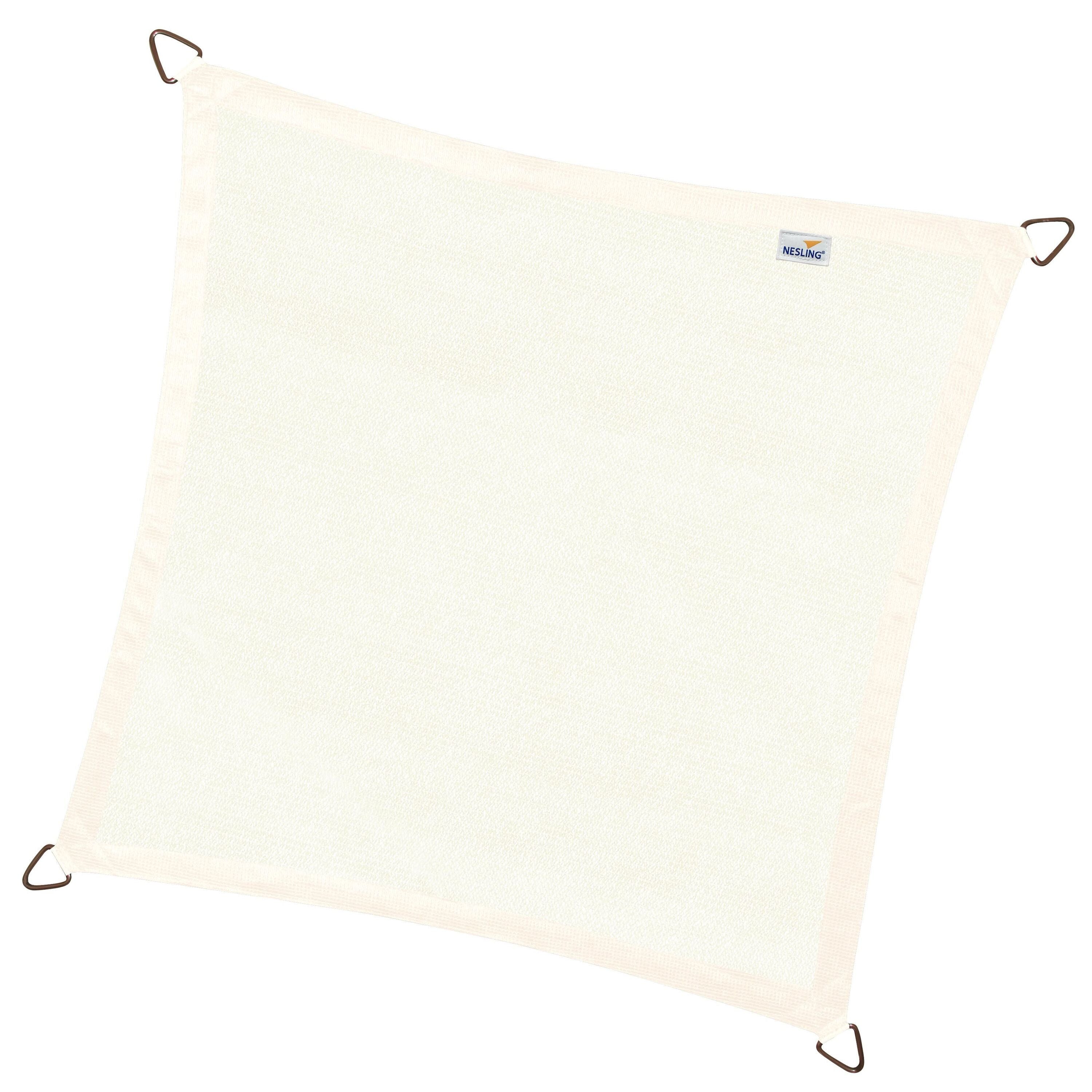 Nesling Coolfit Schaduwdoek Gebroken Wit 500 x 500 cm