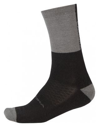 Chaussettes Endura BaaBaa Merino Stripe Noir