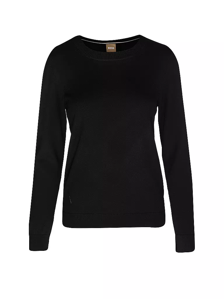 BOSS Pullover FEGANSI  schwarz