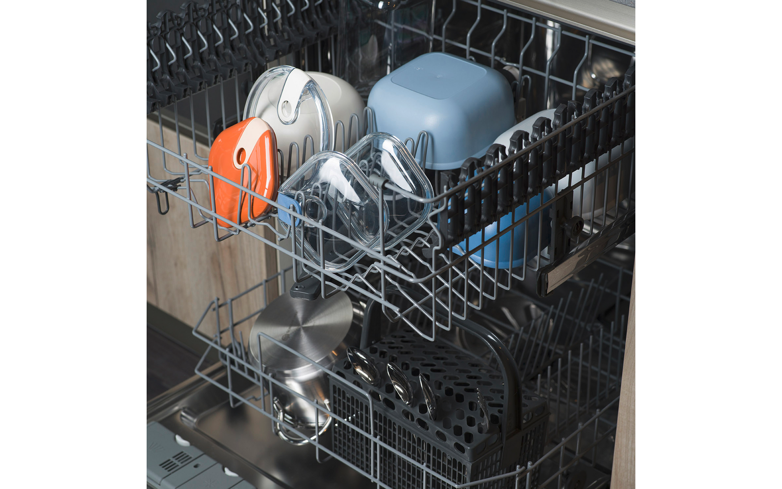 Omada Brotdose rund 1,8 Liter beige