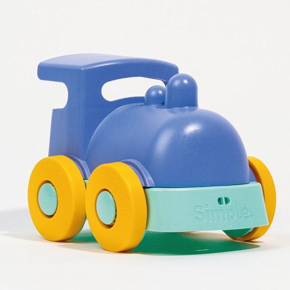 Train bleu à promener l'Explorateur
