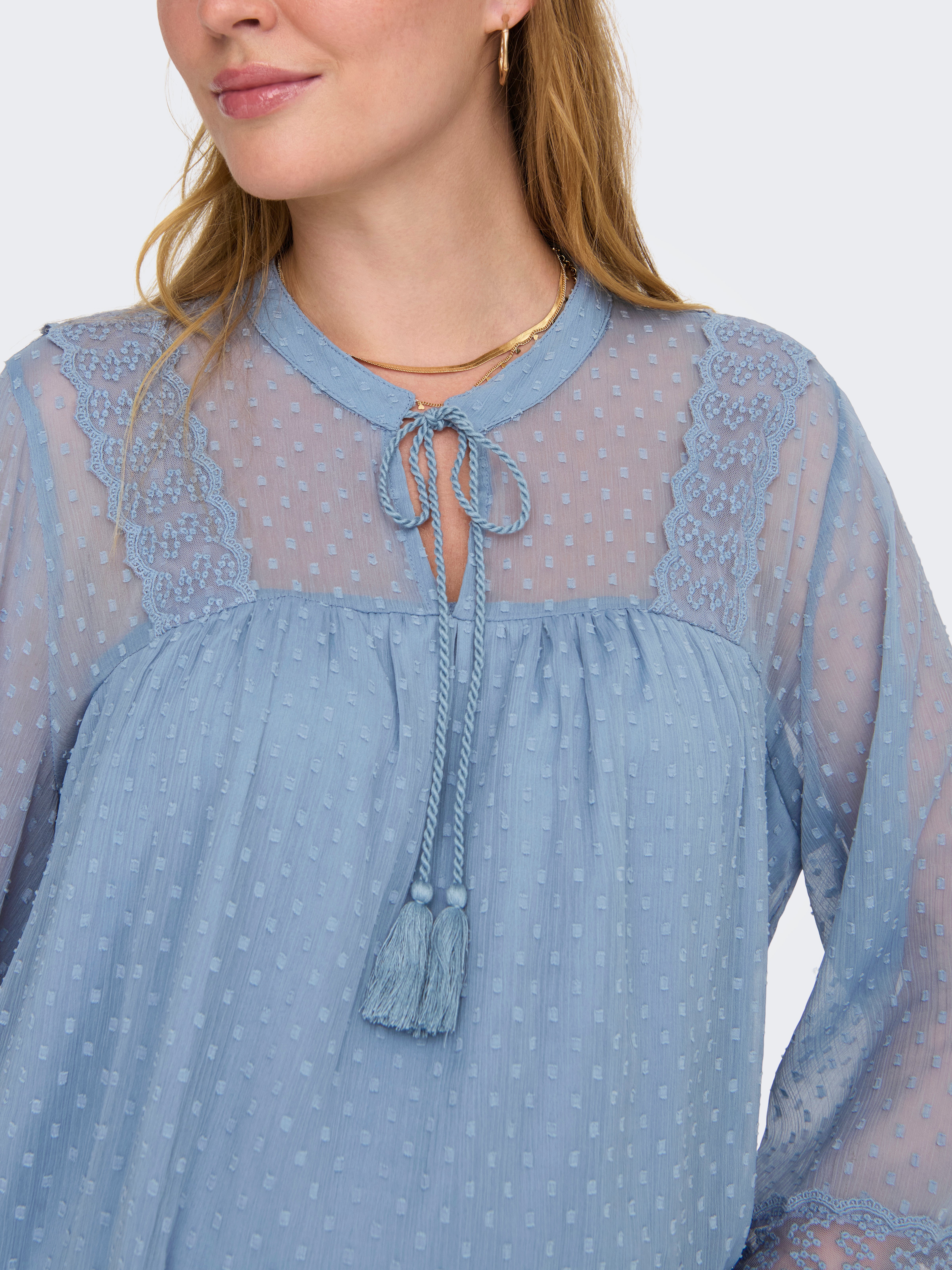 OLMTESSA Top Coronet Blue