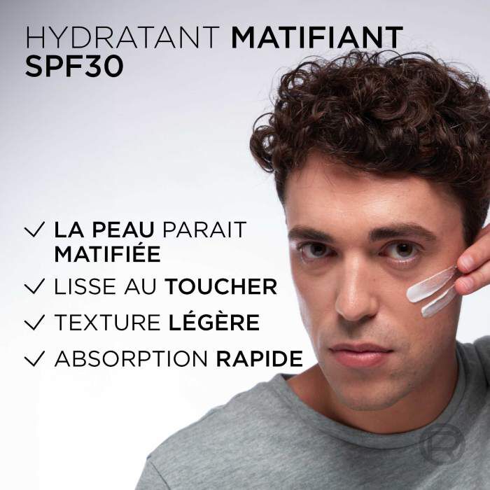 Men Expert Derma Control  Hydratant Matifiant SPF30