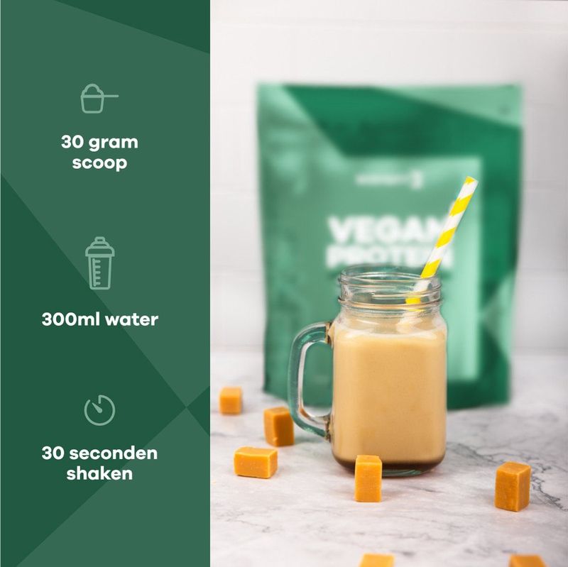 Body & Fit Vegan Protein Eiwitshake Vanilla Chai Vegan Proteine Poeder Plantaardige Eiwitshake (33 shakes)