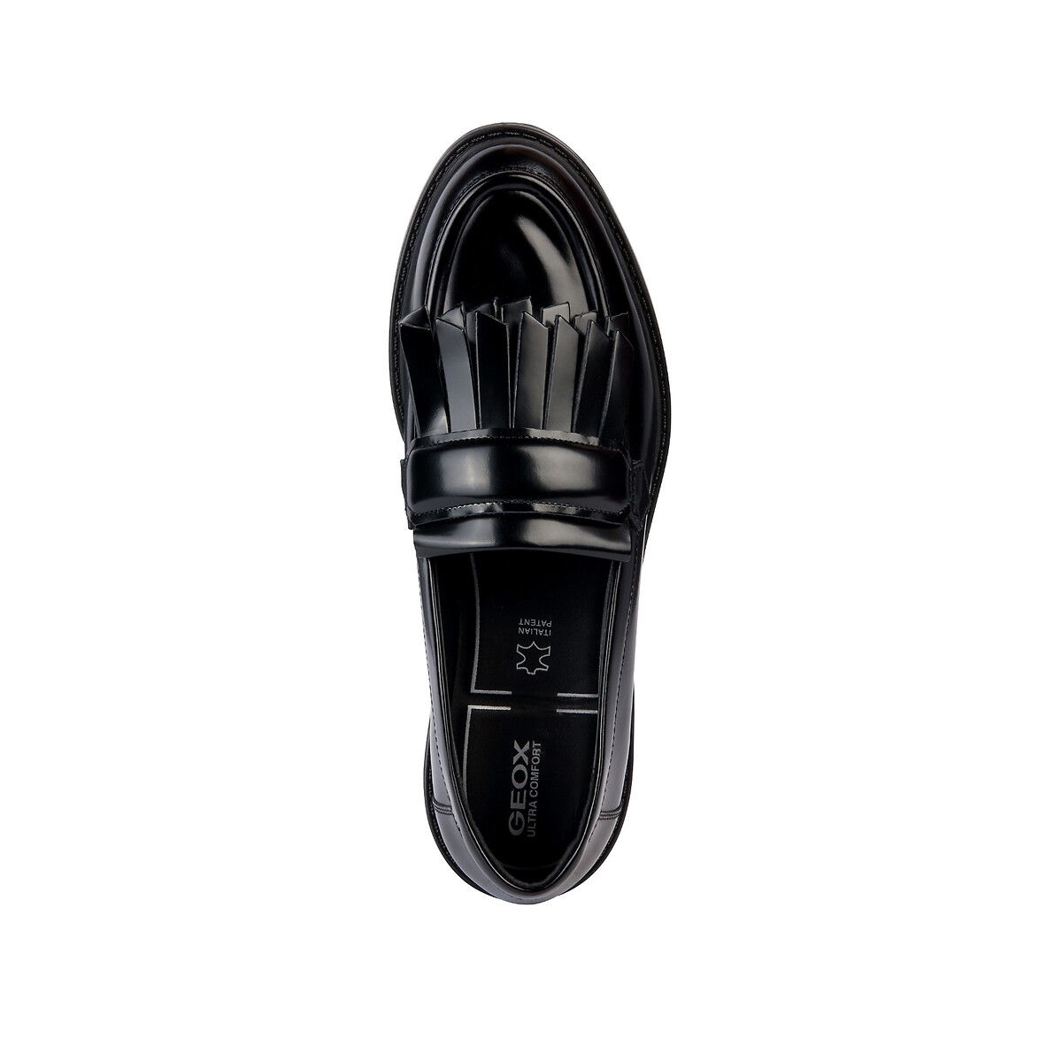 GEOX<br>Mocassins respiráveis em couro Walk Pleasure