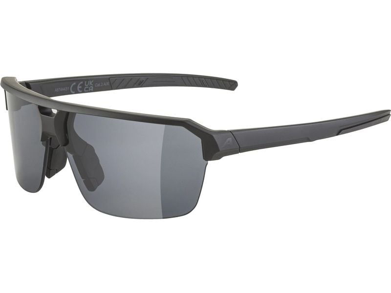 alpina Sonnenbrille Swift HR - Schwarz matt Sonnenbrille Cat.3