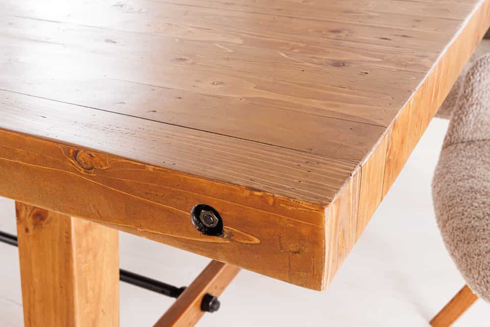 Massiver Esstisch FINCA 400cm vintage braun recyceltes Pinienholz