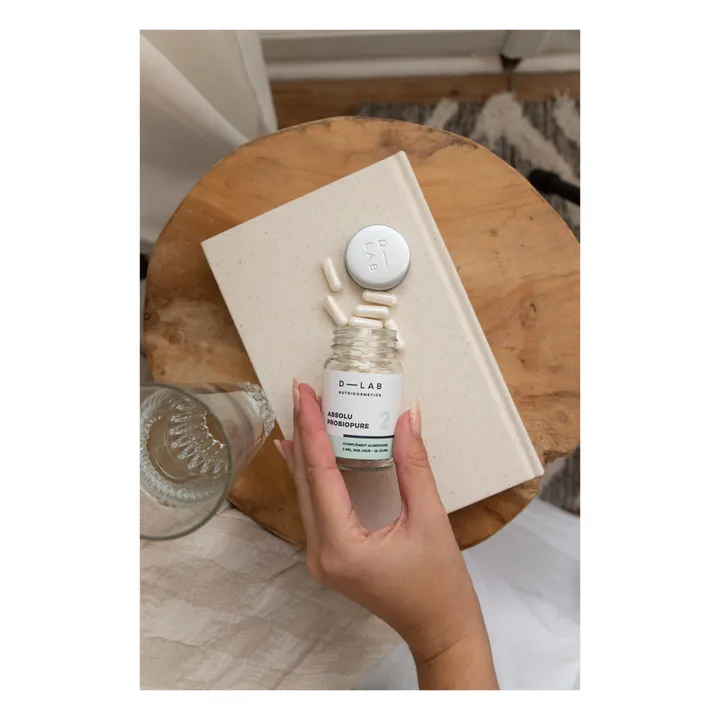 D-LAB NUTRICOSMETICS Absolu Probiopure équilibre de la flore intestinale Complément alimentaire - 1 mois