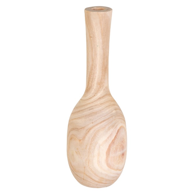 Vase - aus Holz - ca. 14 x 45  cm