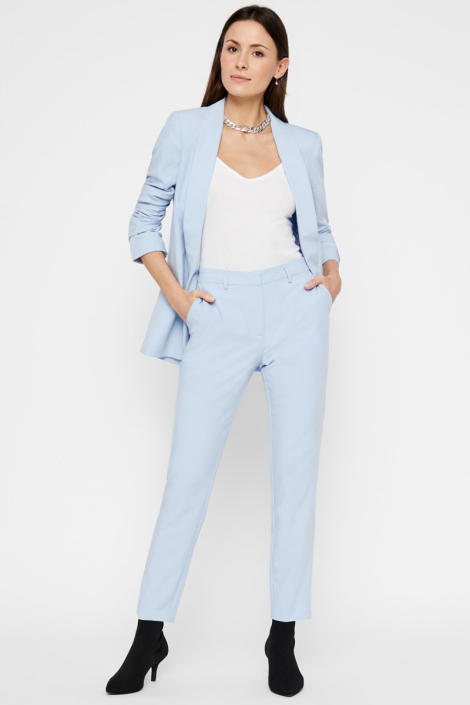 Pieces blauwe dames blazer