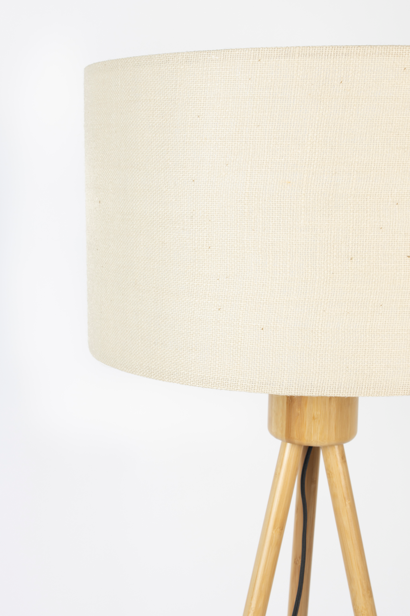 Vloerlamp FAN BAMBOO