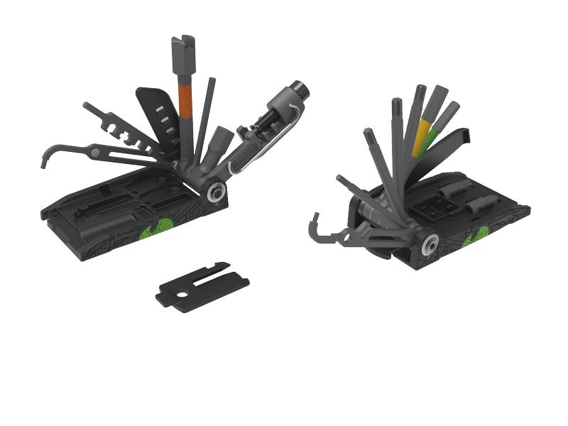 Topeak Mini Tool Alien X, 2-teilig Velowerkzeug mit Kettennieter