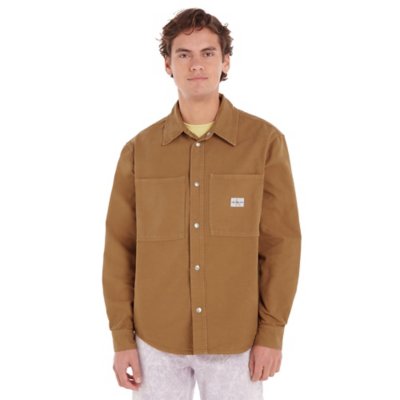 Chemise à manches longues homme Canvas Relaxed Linear CALVIN KLEIN