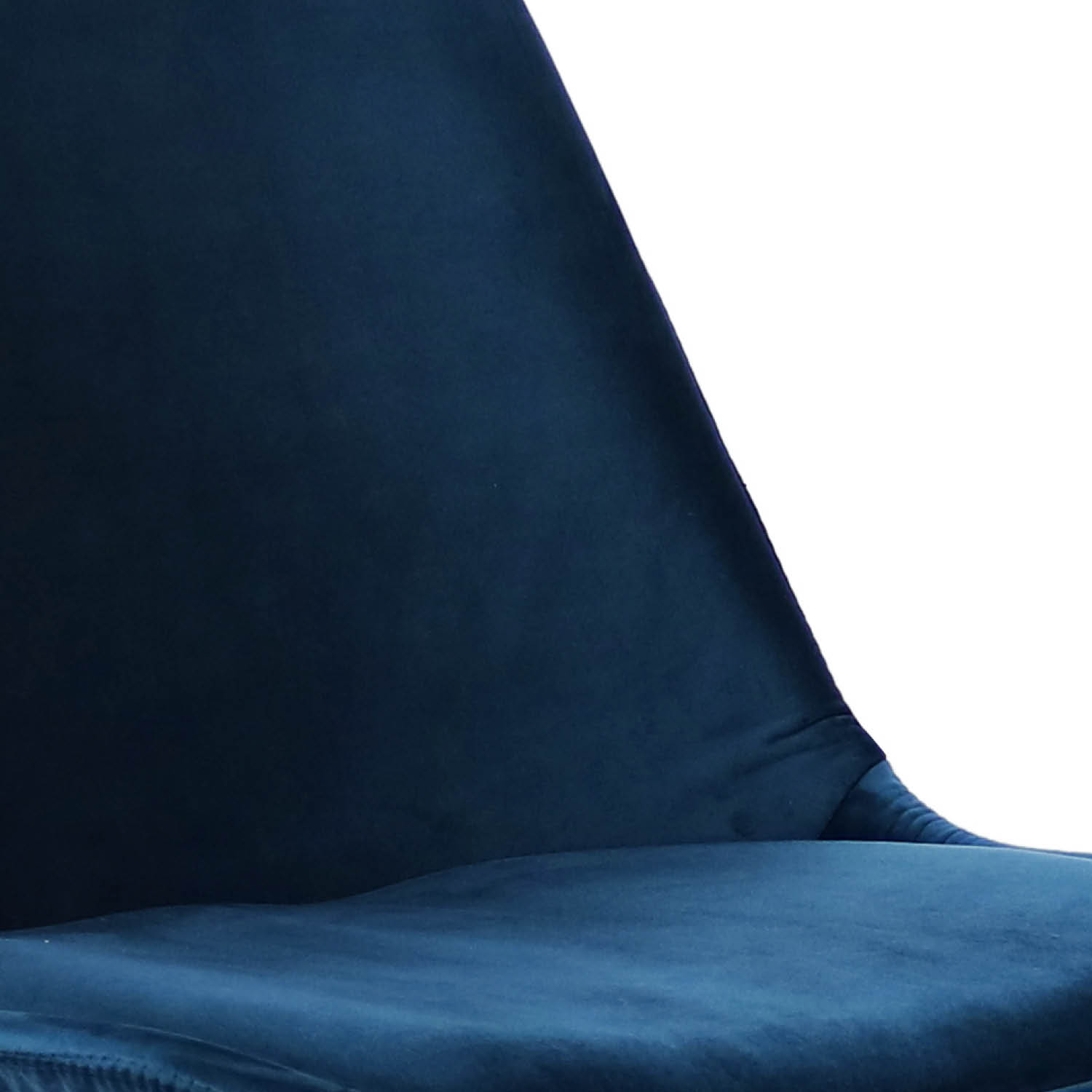 Kick Kuipstoel - Velvet d.blauw GL