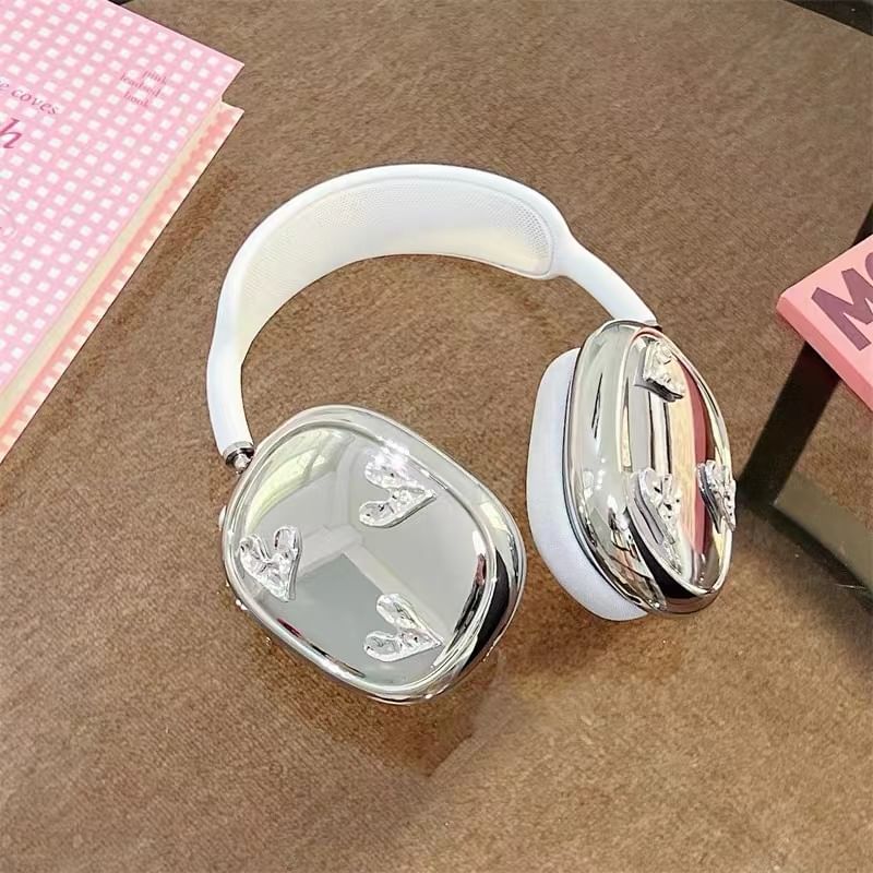 XIXI STUDIO - Hartvormige gespiegelde AirPods Max oordopjeshoes