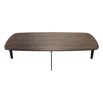 KARWEI salontafel Floris walnoot MDF hout 60 x 120 cm