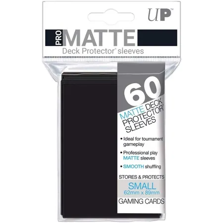 Ultra Pro Hüllen schwarz, 60 Stück