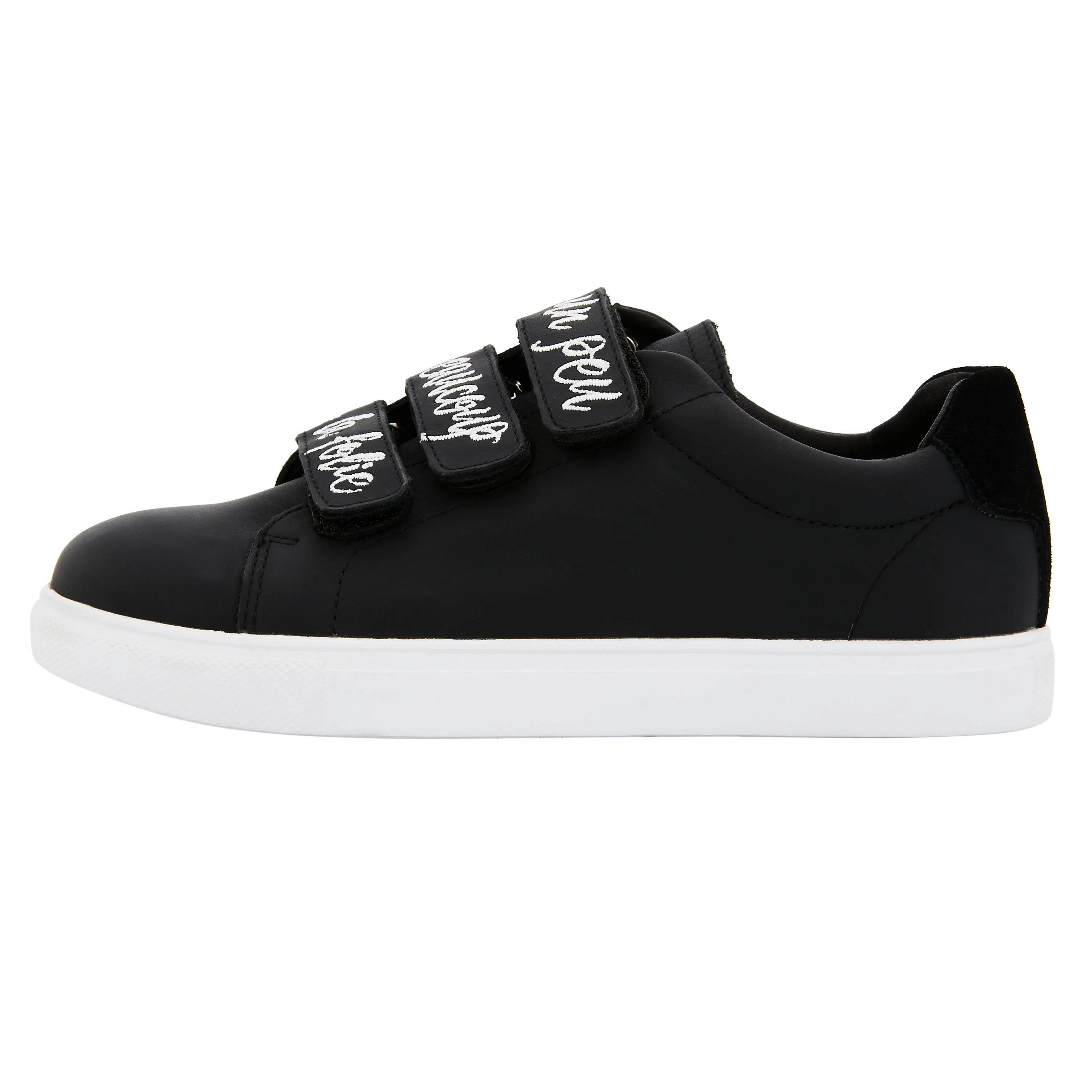 EDITH JE T'AIME - Sneakers en cuir | Noir
