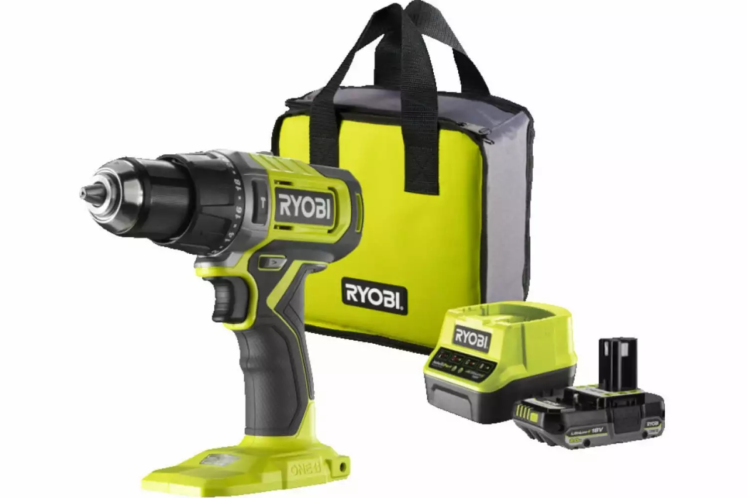 Ryobi RPD18-2C20S 18V Li-ion accu Klopboormachine set (1x 2.0 Ah) - 52Nm