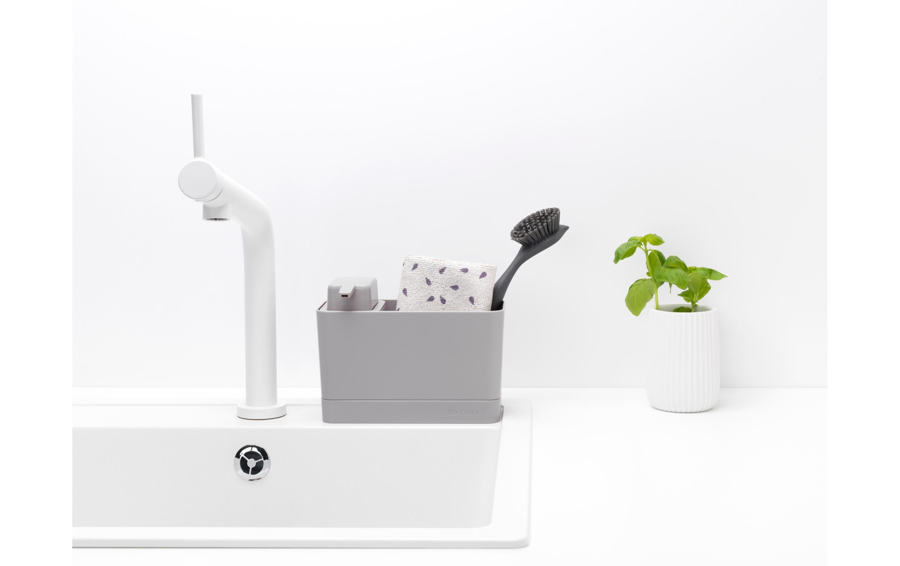 Spültrog-Organizer Set, GrauSpültrog-Organizer