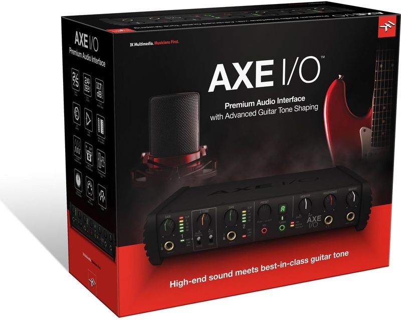 AXE I/O - Audio Interface - Zwart - USB-B 2.0 - 192 kHz