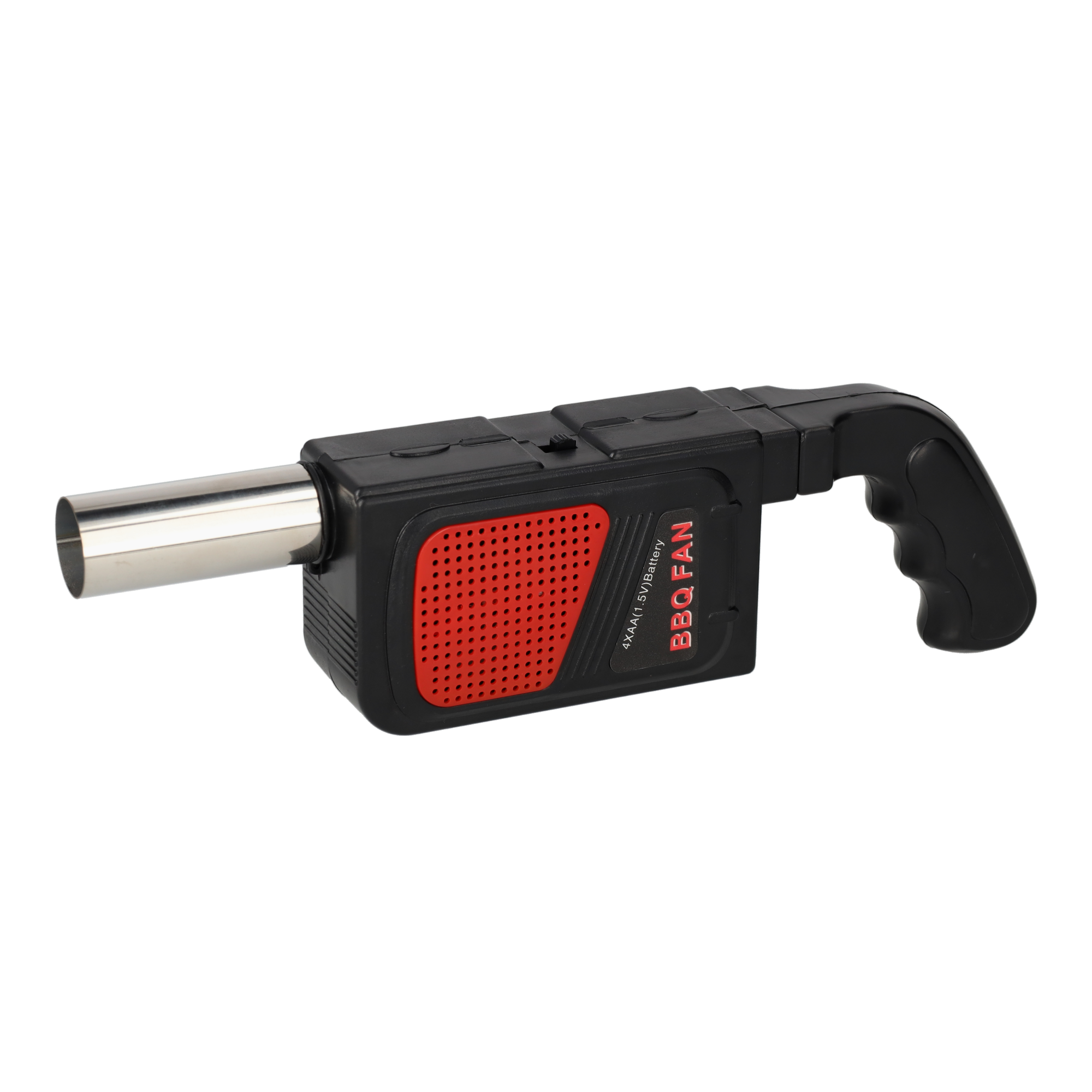 Outdoor Grillanzünder BBQ Luftgebläse Camping Grillventilator (Batteriebetrieben) - Schwarz