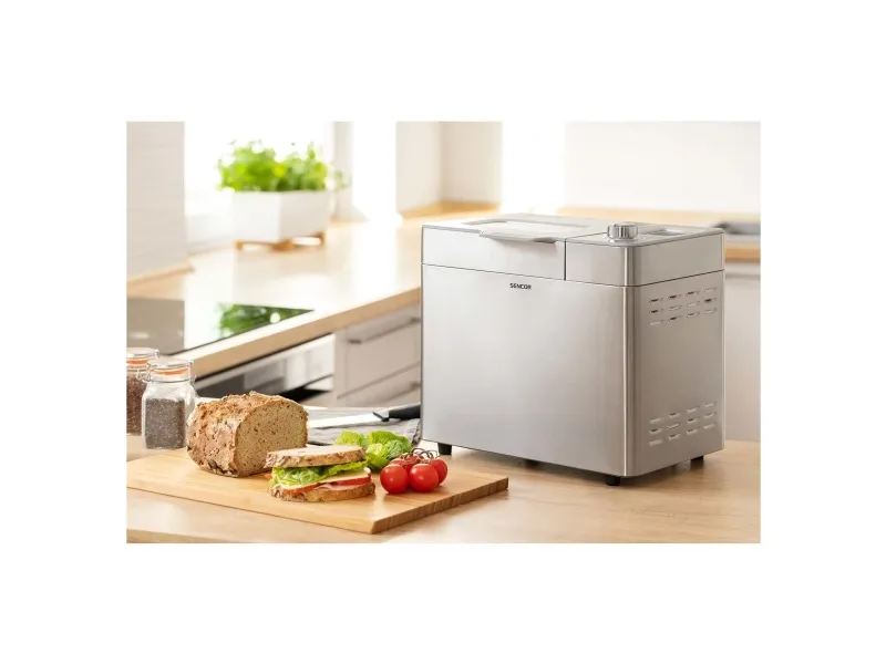 Sencor SBR 2000SS, 900 g, Visningsvindue, Timer, Variabel skorpe bruning kontrol, Holde varm funktion, 550 W