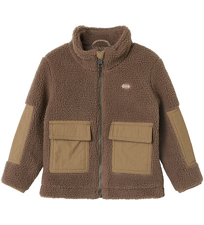 Name It Fleecejacke - NmmMonico - Teddy - Mountain Trail