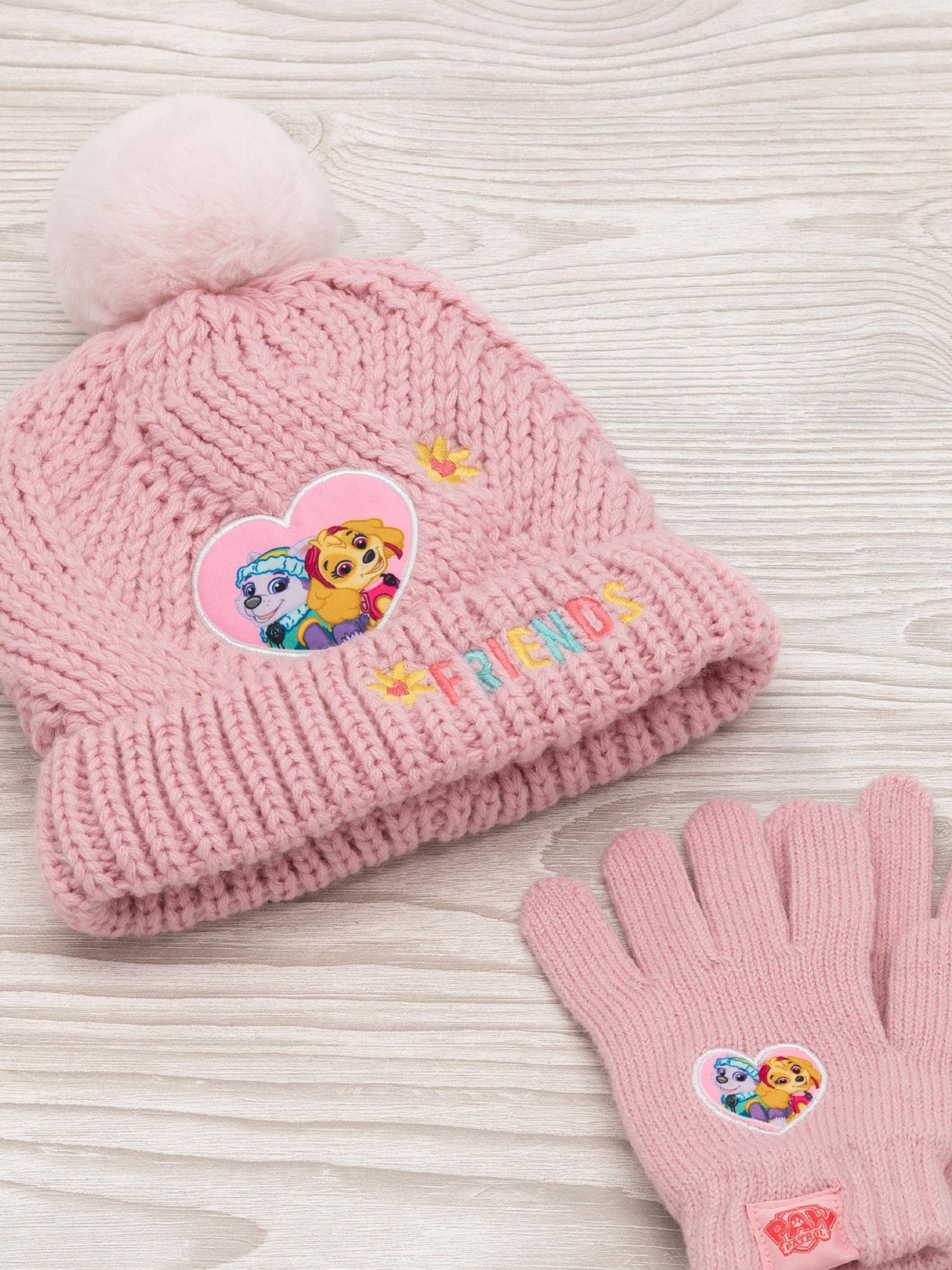Vanilla Underground Paw Patrol wintermuts en sjaalset voor meisjes