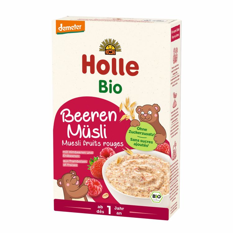 HOLLE Bio-Beerenmüsli Vollkorn Karton 200 g