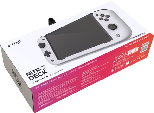 Crkd Nintendo Switch Nitro Deck (hvid)