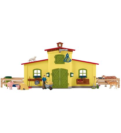 Schleich Farm World - 50x16x30 cm - Big Farm 42605 - Gelb