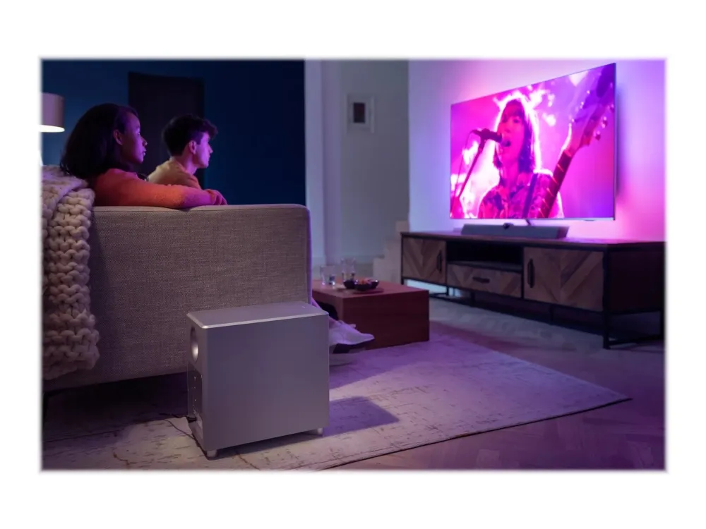 Philips TAW8506 - Subwoofer - trådløs - Wi-Fi - App-kontrolleret - 150 Watt - 8