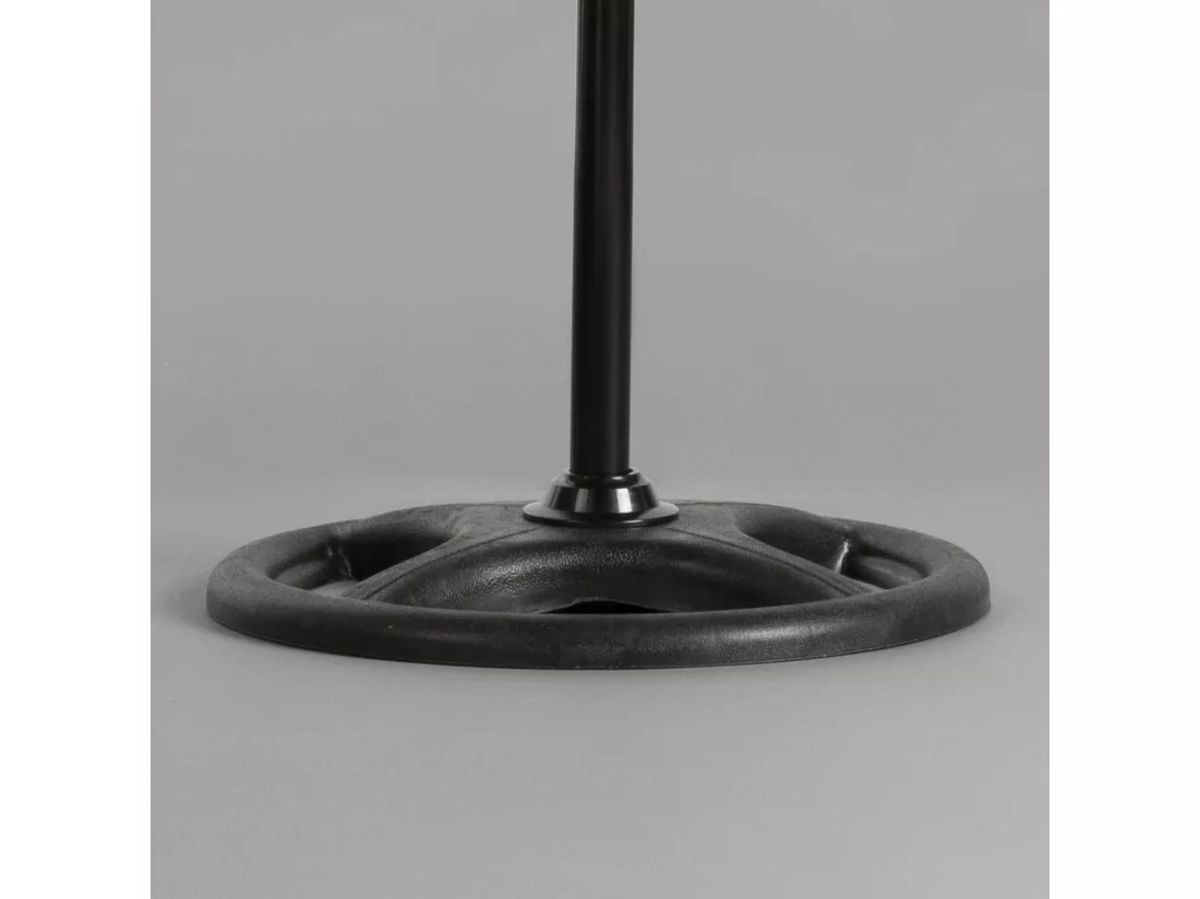 Ventilateur Sur Pied Ø45cm 75W 3 Vitesses Industriel Noir O91