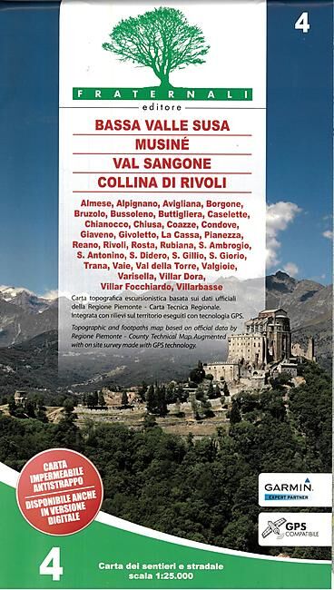 FRATERNALI - 4 BASSA VALLE SUSA ECHELLE 1 25 000