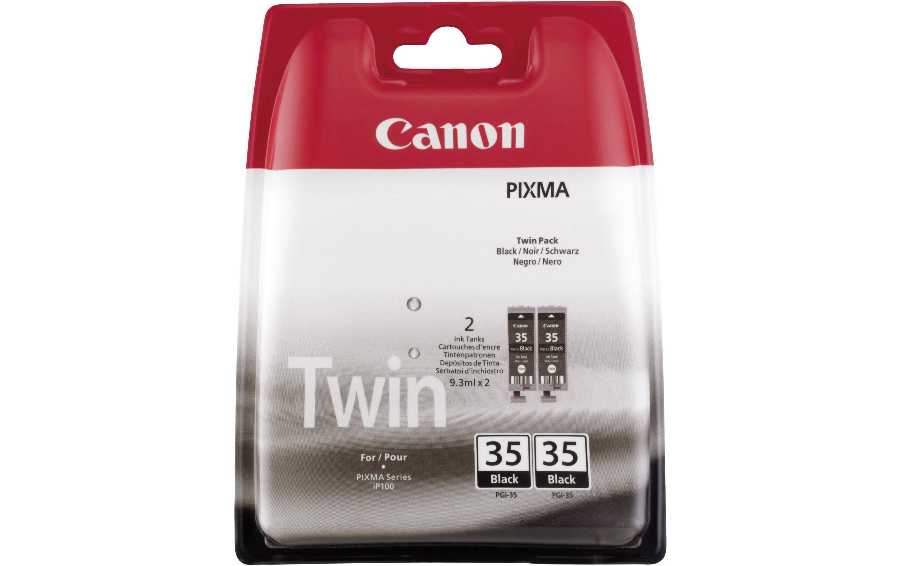 Tinte PGI-35 (2 Stück) BlackTinte, Schwarz