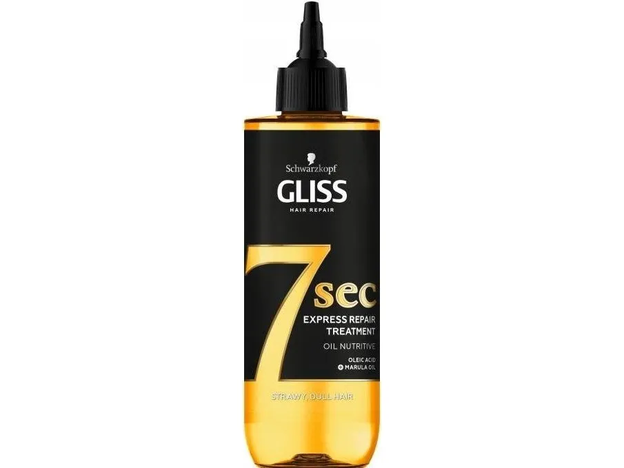 GLISS_7sec Express Repair Treatment Oil Nutritive hair treatment for softness and shine 200ml