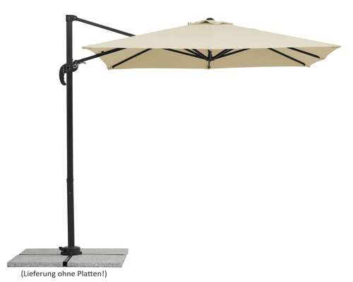 Schneider Rhodos Junior parasol 230 x 230 cm naturel