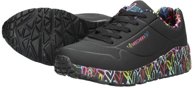 Skechers Skechers X Jgoldcrown: Uno Lite zwart