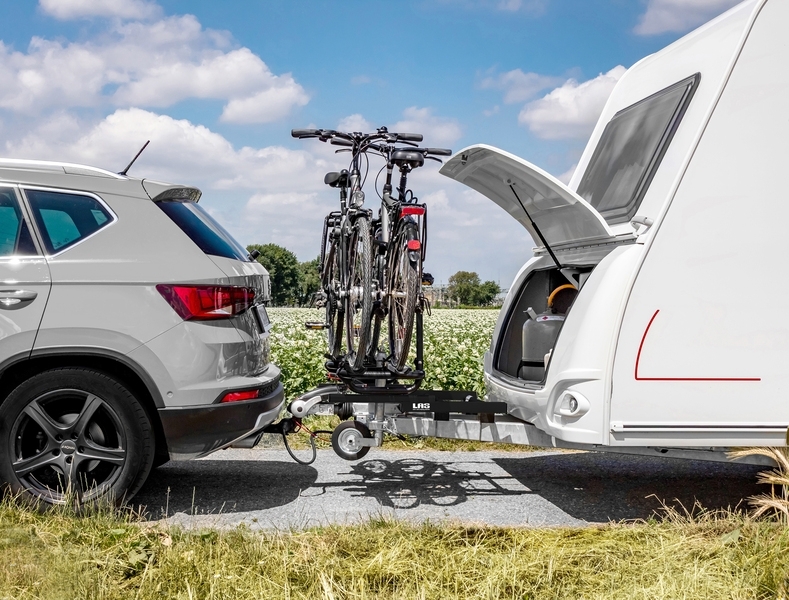 LAS Fahrradträger BC260 für 2 Fahrräder, Schwarz