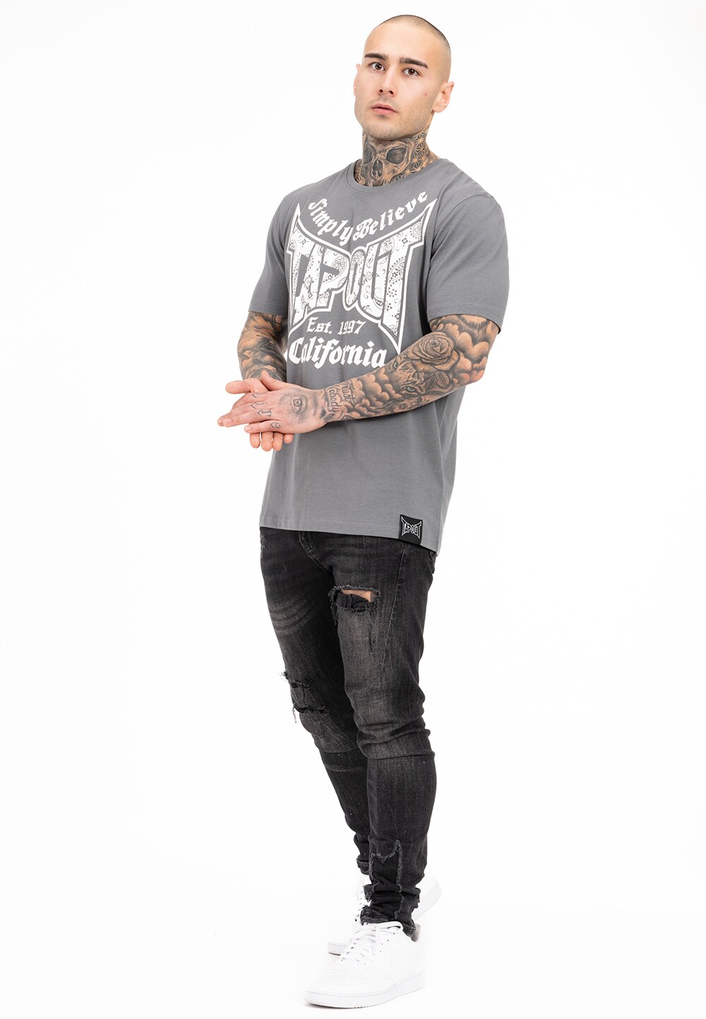 Tapout Herren T-Shirt lockere Passform HAILY BE