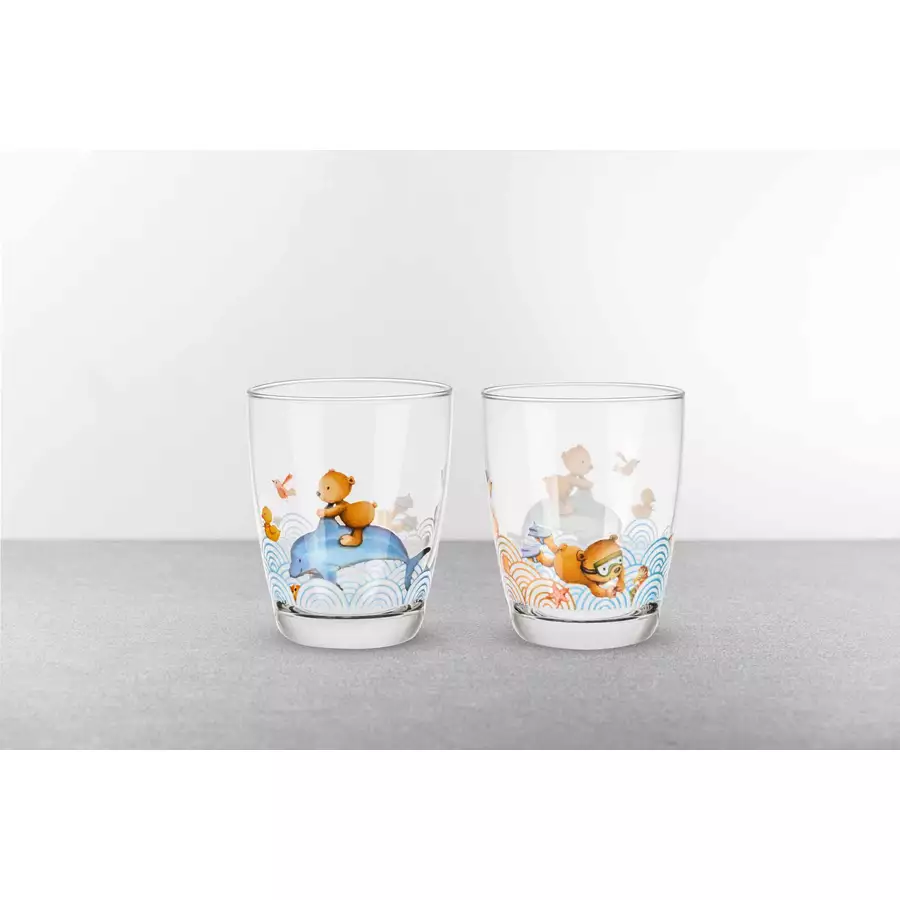 Villeroy & Boch Kindergläser Happy as a Bear 150 ml 2er Set transparent