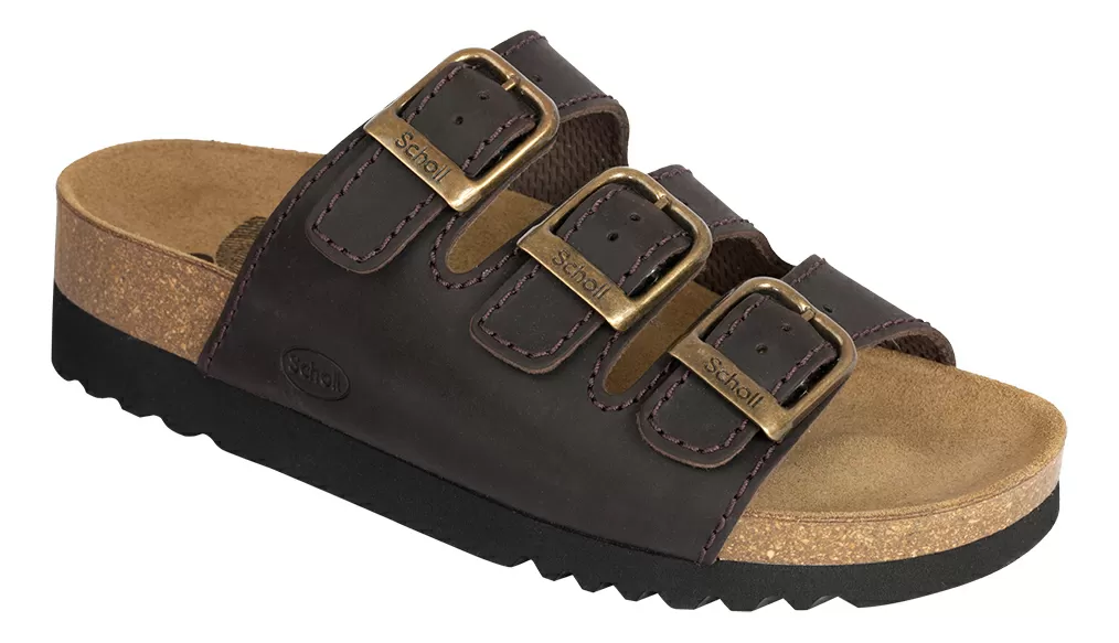 Scholl Rio Wedge Mørkebrun - 1 stk.